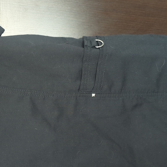 Women's Scrubstar Black Short Sleeve Wrap Top - S Like New - Picture 3 of 6